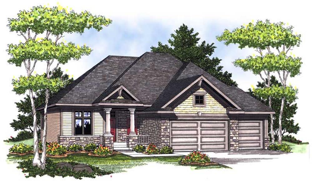 Main image for house plan # 14030