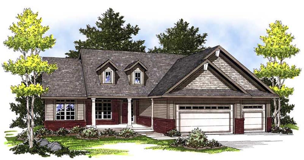 Main image for house plan # 14032
