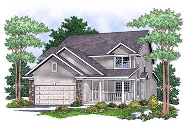 4-Bedroom, 2349 Sq Ft Country House Plan - 101-1663 - Front Exterior
