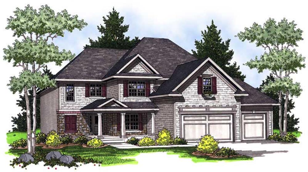 Main image for house plan # 14047