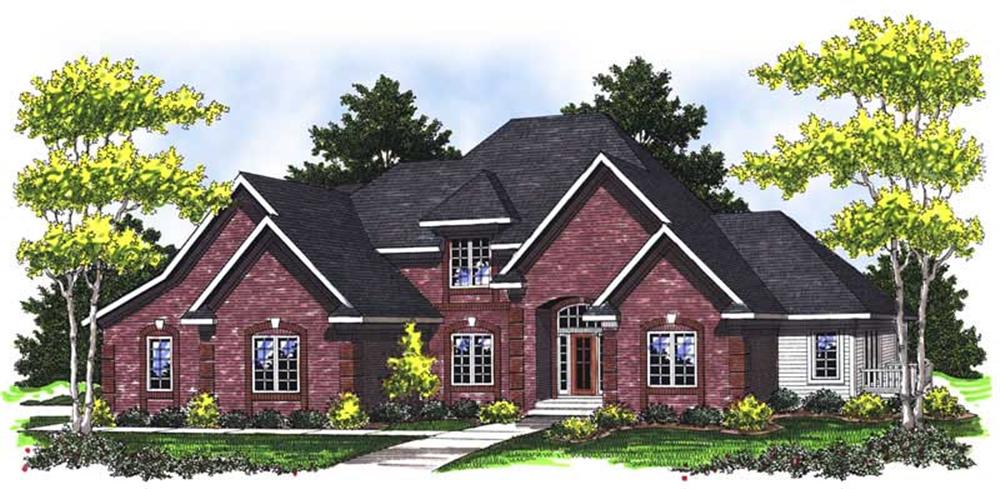 Main image for house plan # 14051