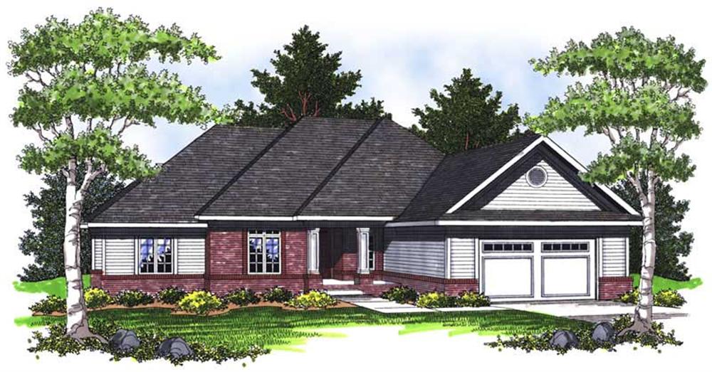 Main image for house plan # 14039
