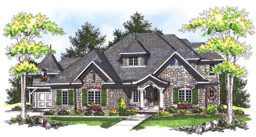 Main image for house plan # 14009
