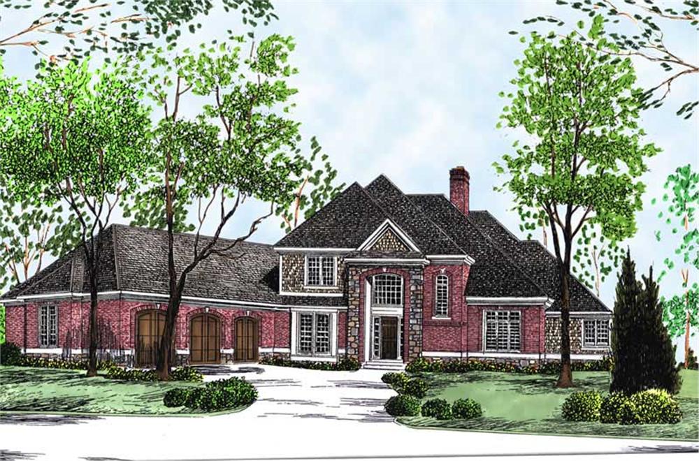 Main image for house plan # 13701