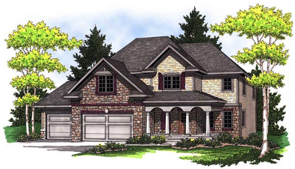 Main image for house plan # 14042