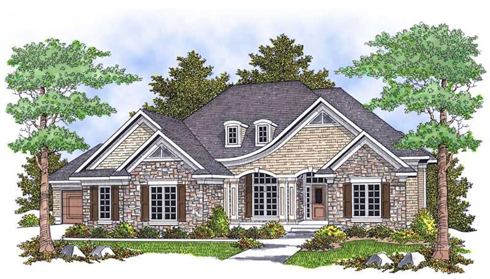Main image for house plan # 13899
