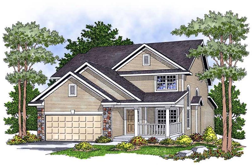 Main image for house plan # 13803