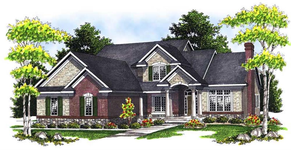 Main image for house plan # 13950
