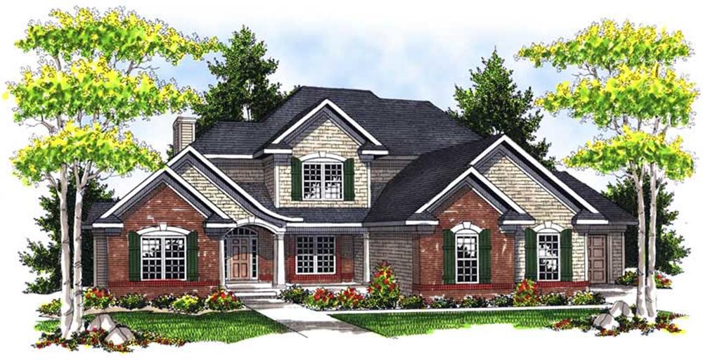Main image for house plan # 13952
