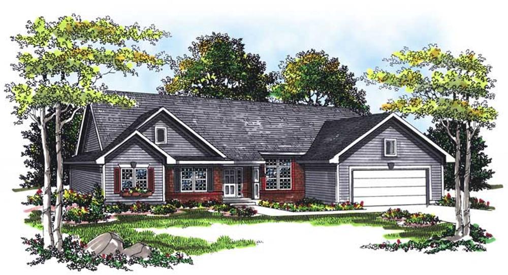 Main image for house plan # 13406