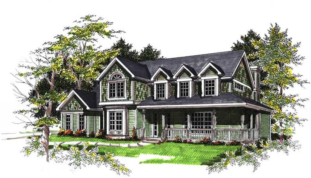 Main image for house plan # 13346