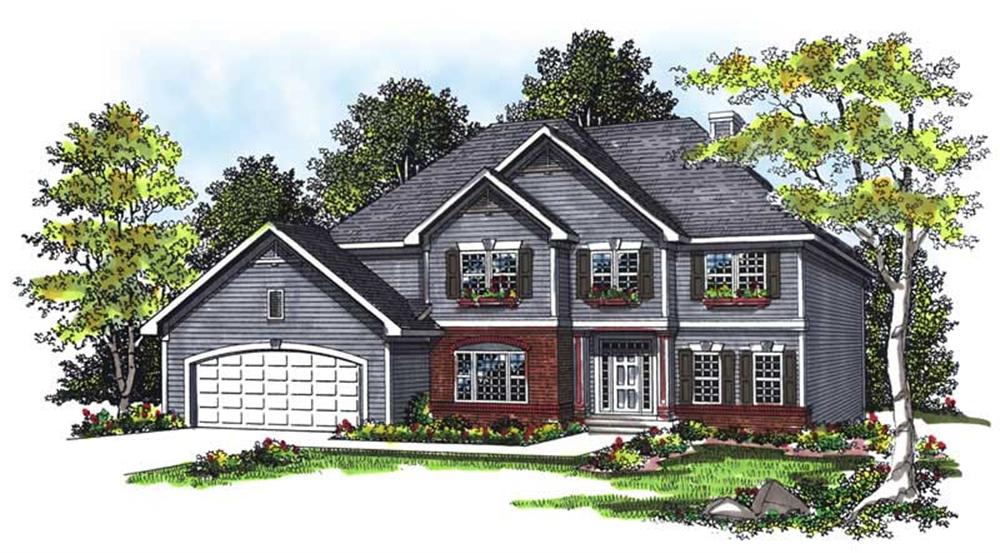 Main image for house plan # 13408