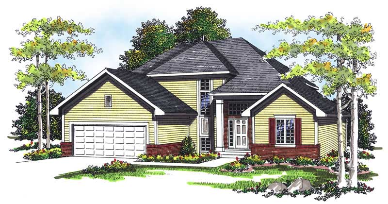 Main image for house plan # 13410