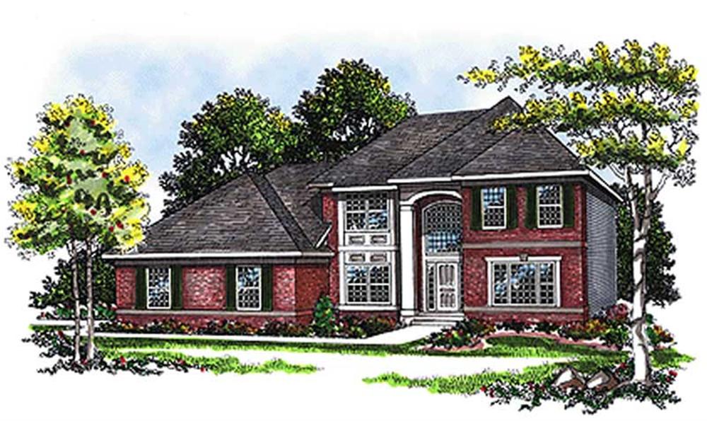 Main image for house plan # 17067