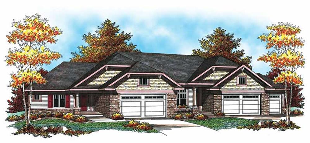 Main image for house plan # 19519