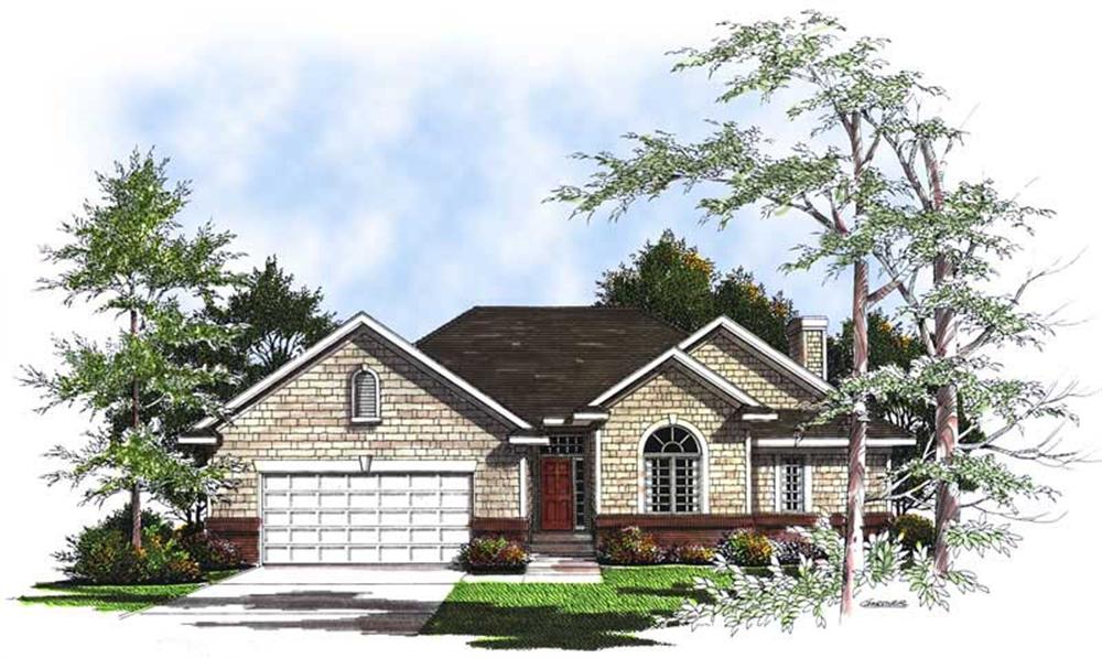 Main image for house plan # 13358