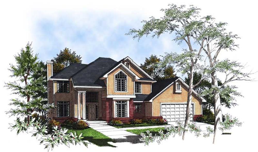 Main image for house plan # 13351