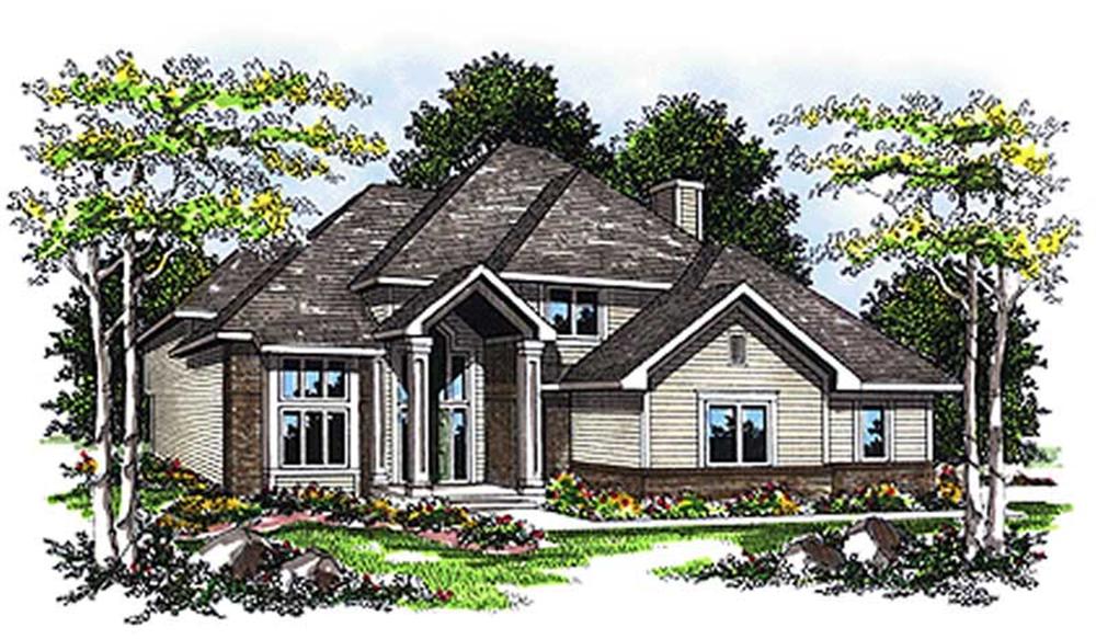 Main image for house plan # 17064