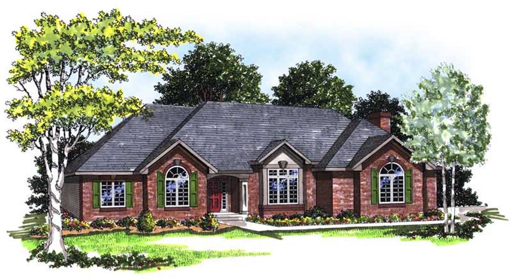 Main image for house plan # 13334