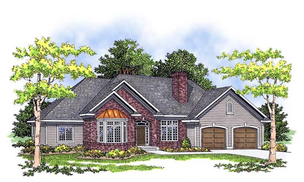 Main image for house plan # 17548