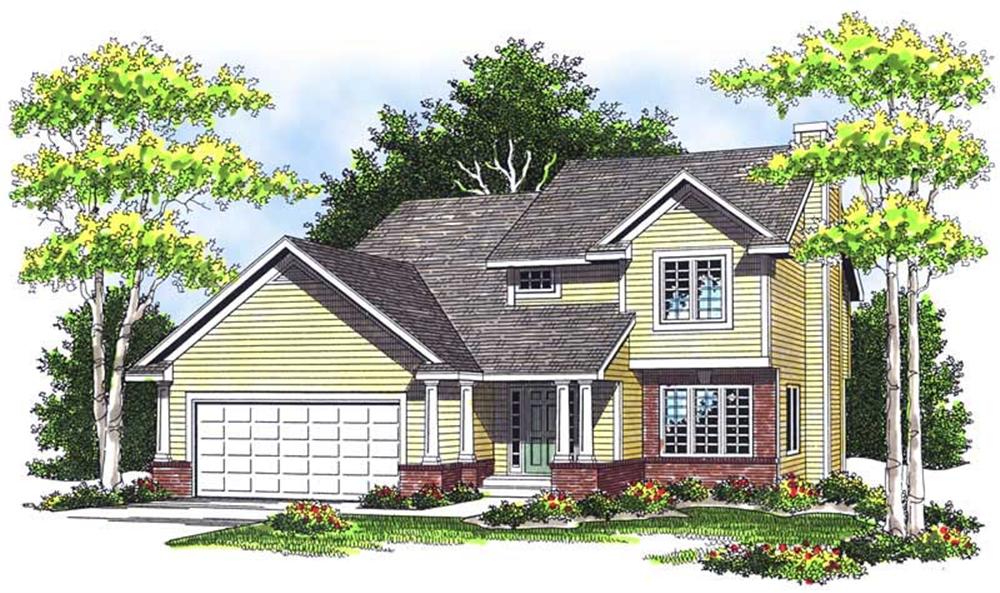 Main image for house plan # 13411