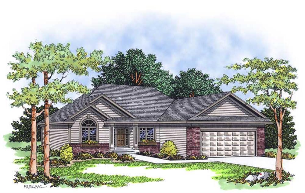 Main image for house plan # 13415