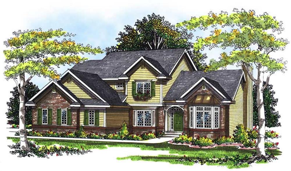 Main image for house plan # 13429