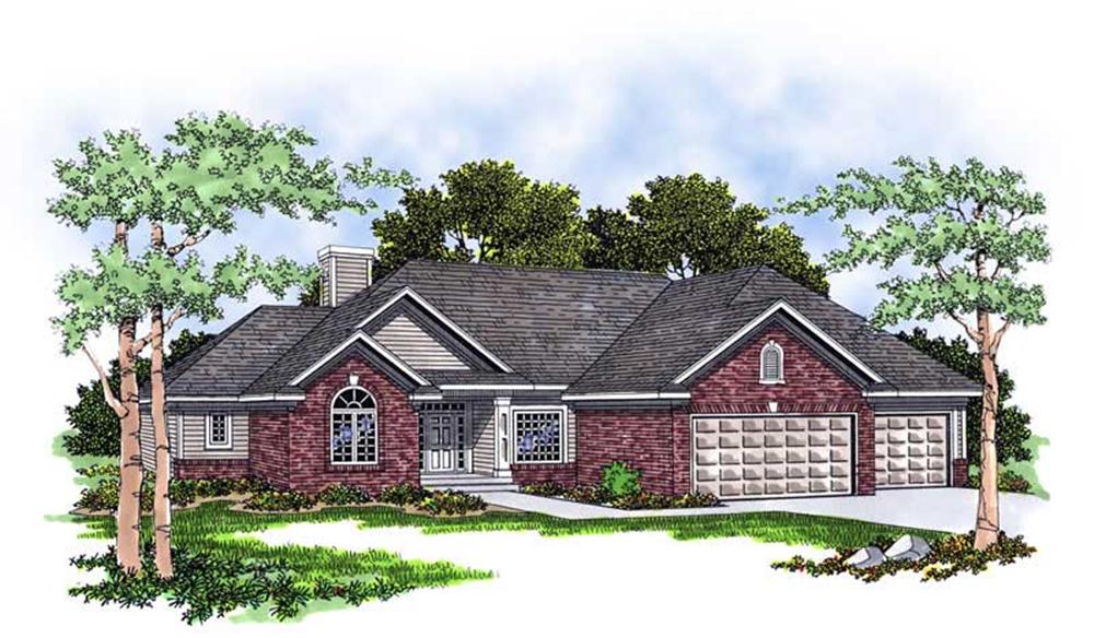 Main image for house plan # 13377