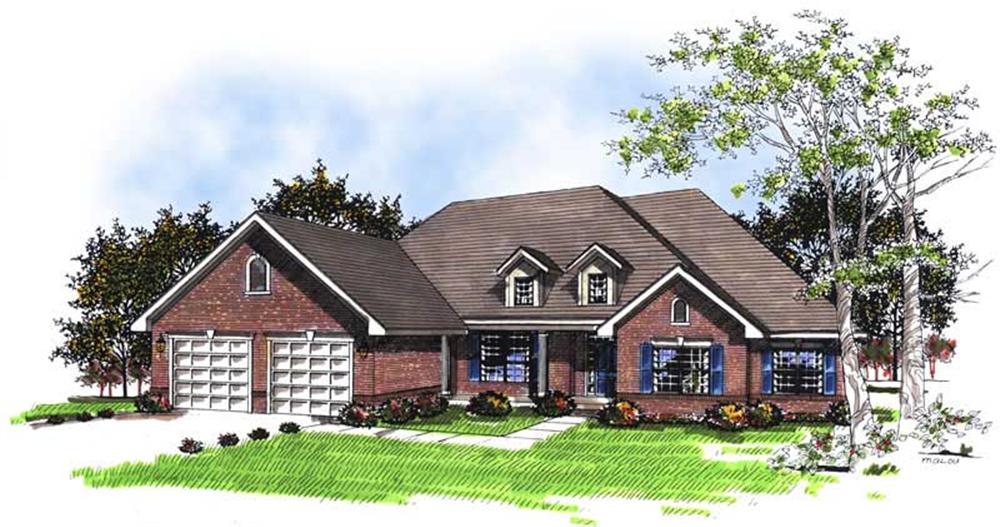 Main image for house plan # 13363