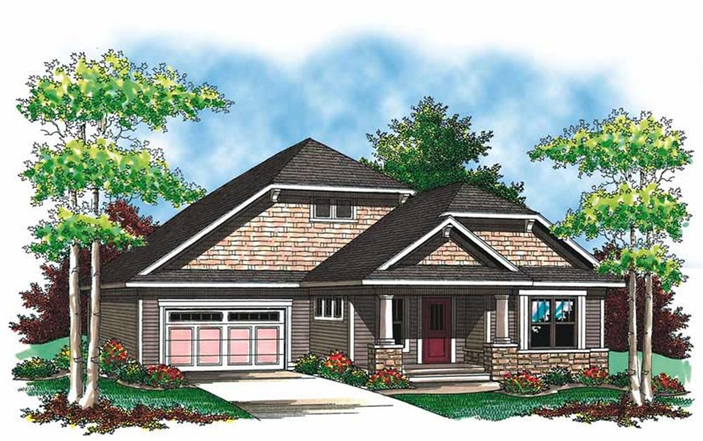 Main image for house plan # 19543