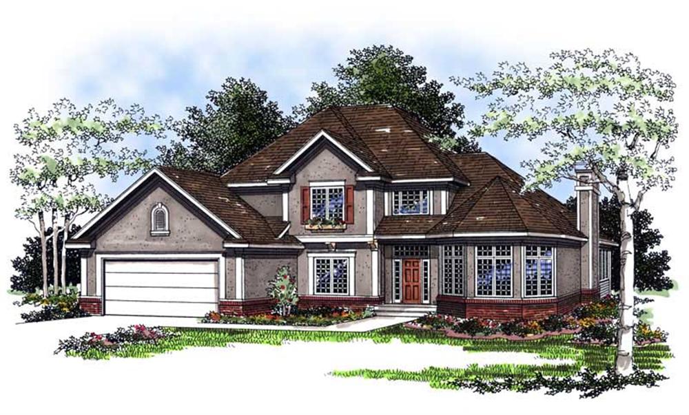 Main image for house plan # 13382