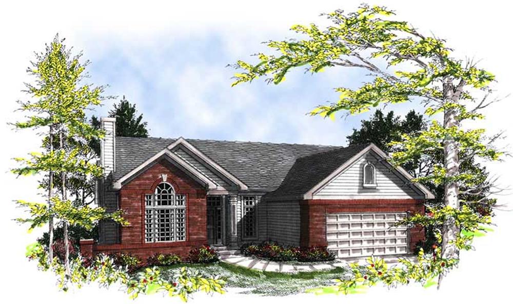 Main image for house plan # 13299