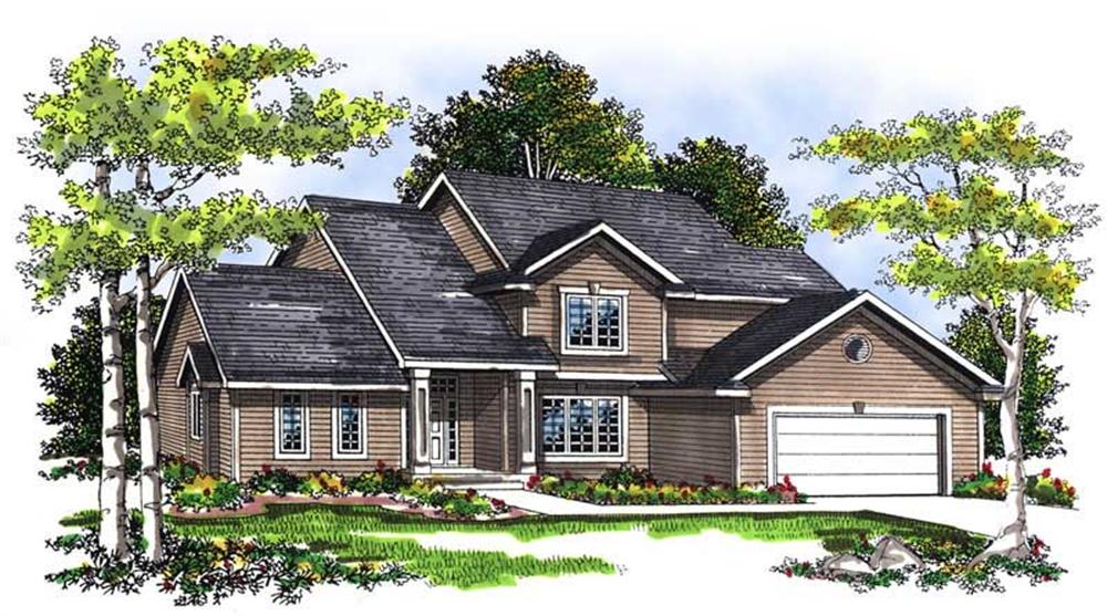 Main image for house plan # 13446