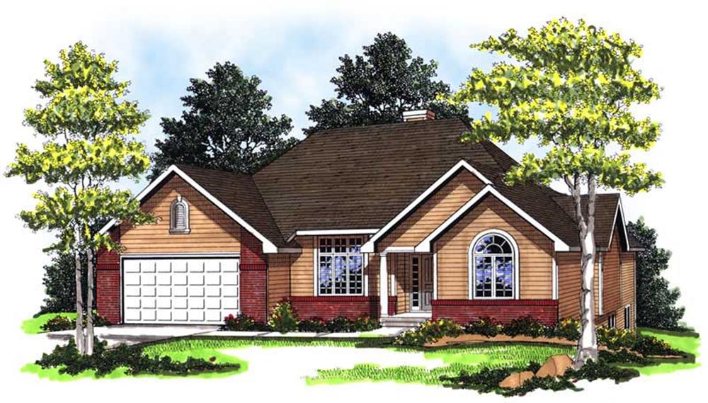 Main image for house plan # 13309