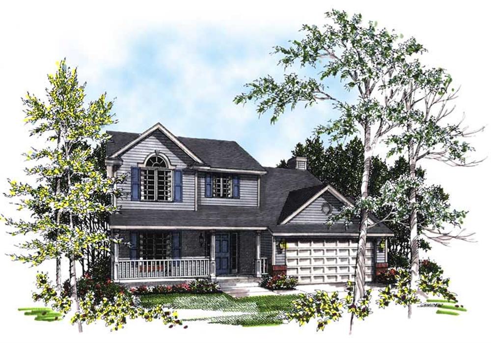 Main image for house plan # 13332