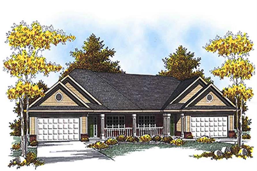 Main image for house plan # 17165