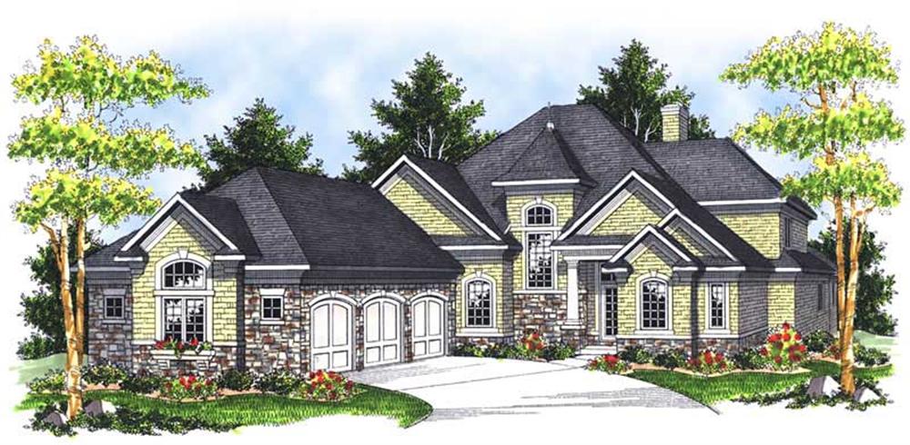 Main image for house plan # 13967