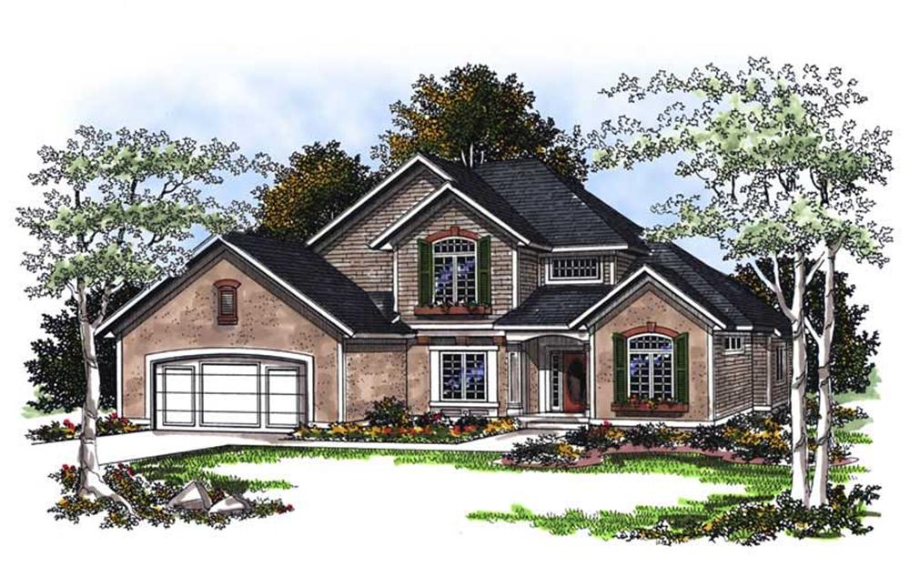 Main image for house plan # 13380
