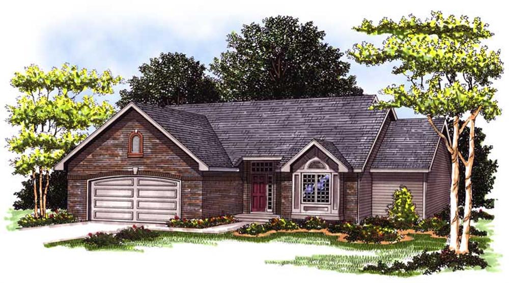 Main image for house plan # 13300