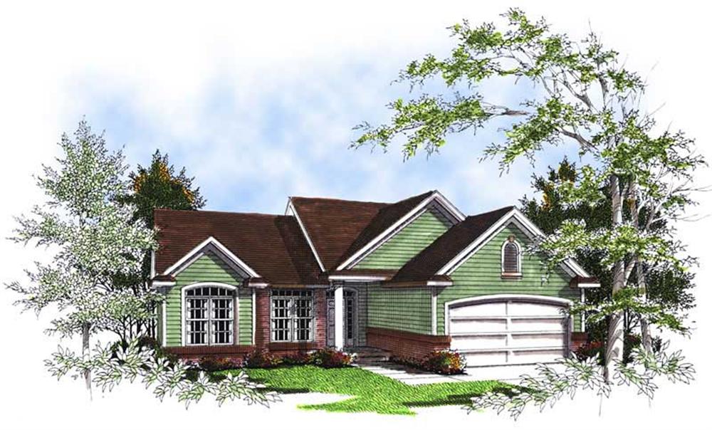 Main image for house plan # 13375