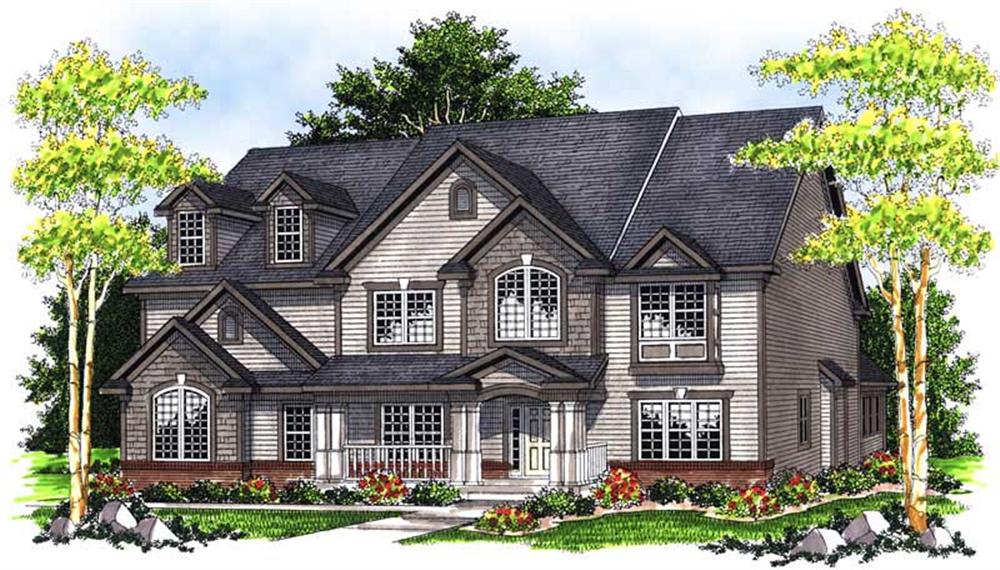 Main image for house plan # 13965