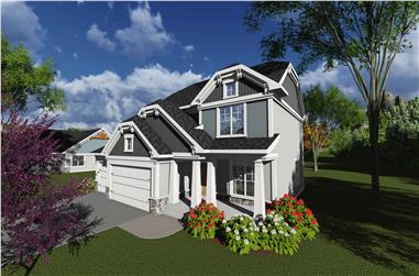 3-Bedroom, 2386 Sq Ft Southern Home Plan - 101-1888 - Main Exterior
