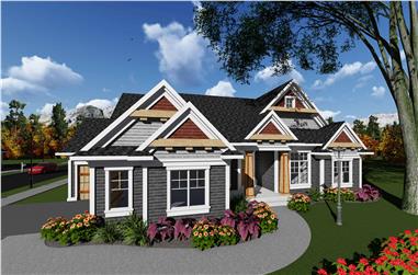 4-Bedroom, 2357 Sq Ft Ranch House Plan - 101-1916 - Front Exterior