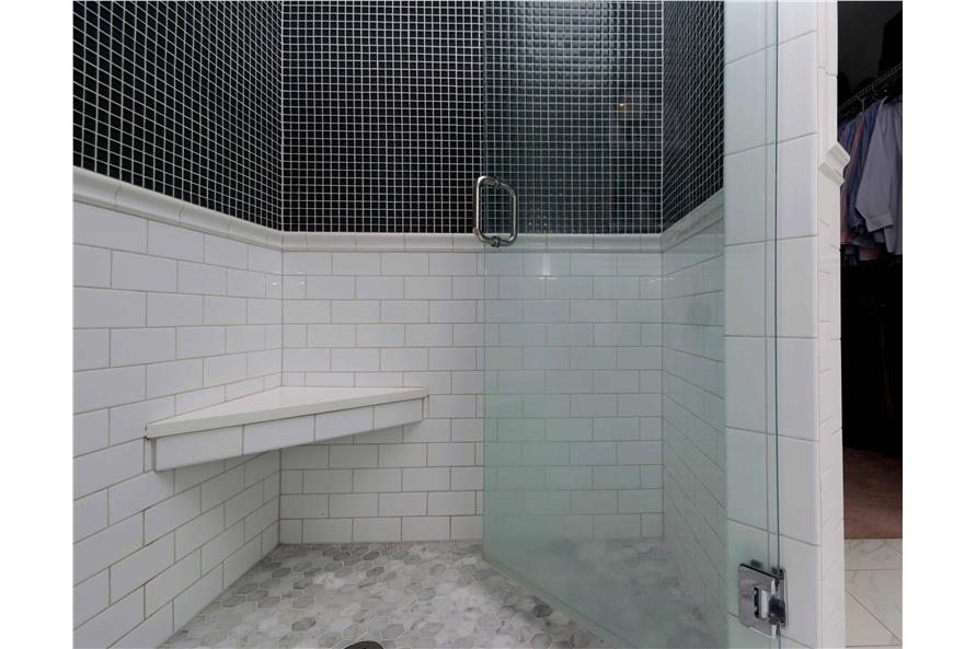 101-1977: Home Plan Rendering-Master Bathroom