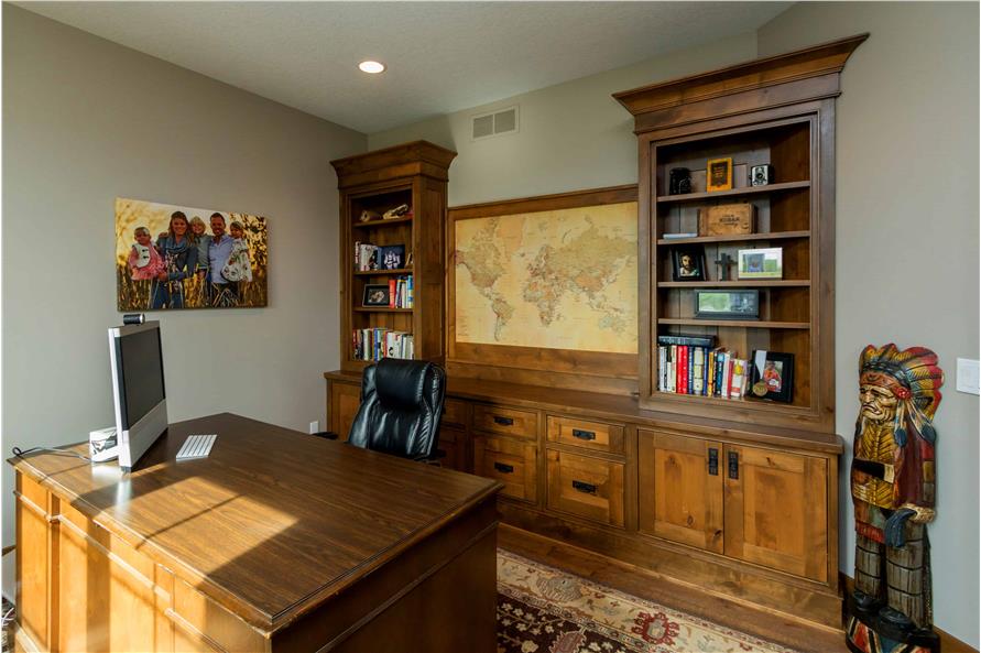 Home Office: Den of this 4-Bedroom,4206 Sq Ft Plan -101-1984