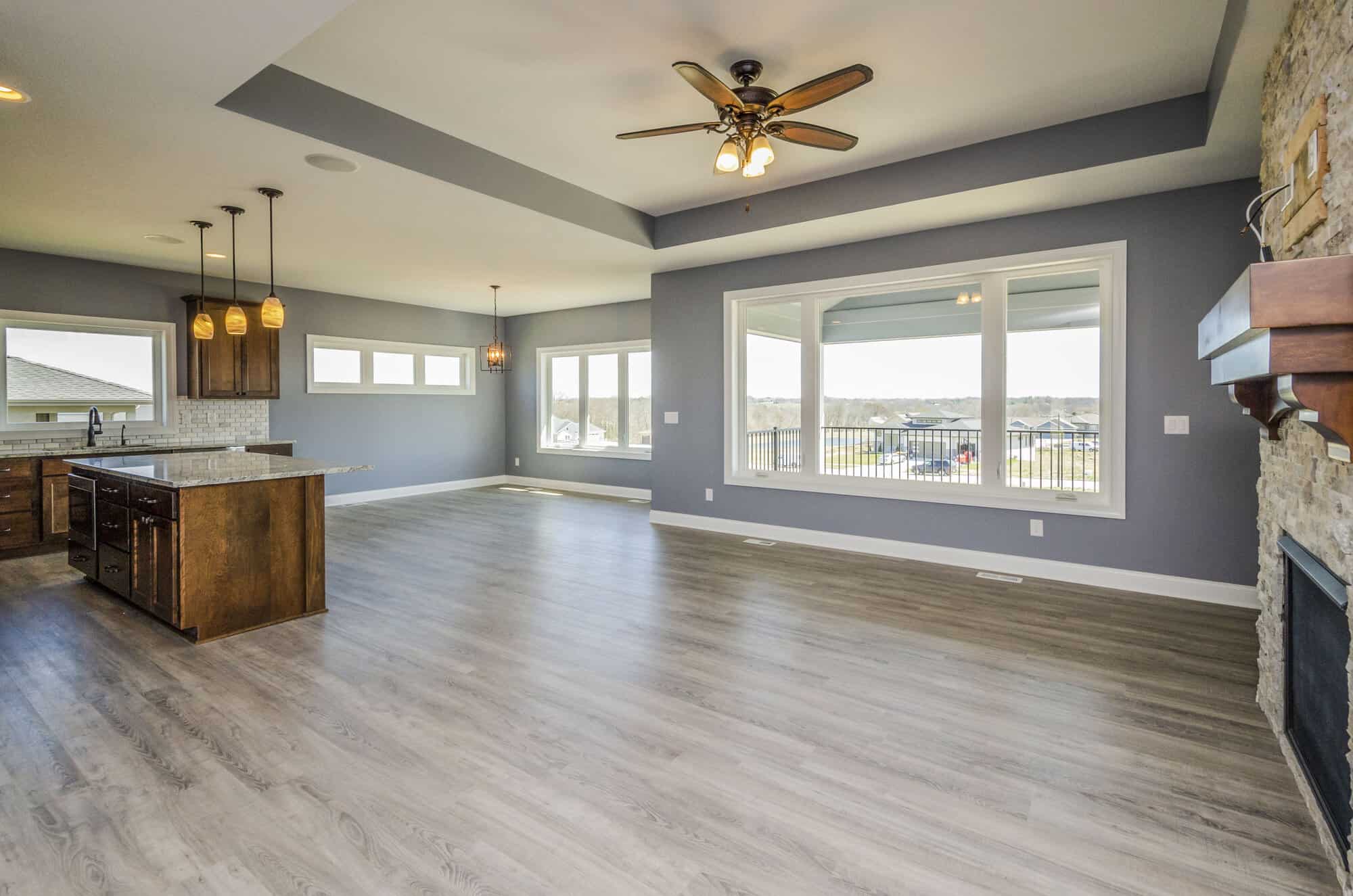 Living Room of this 2-Bedroom,1736 Sq Ft Plan -101-1991