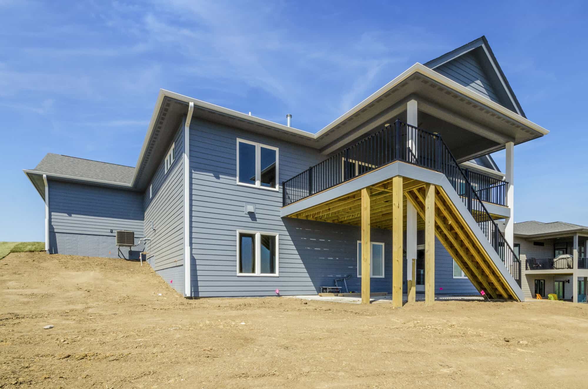 Rear View of this 2-Bedroom,1736 Sq Ft Plan -101-1991