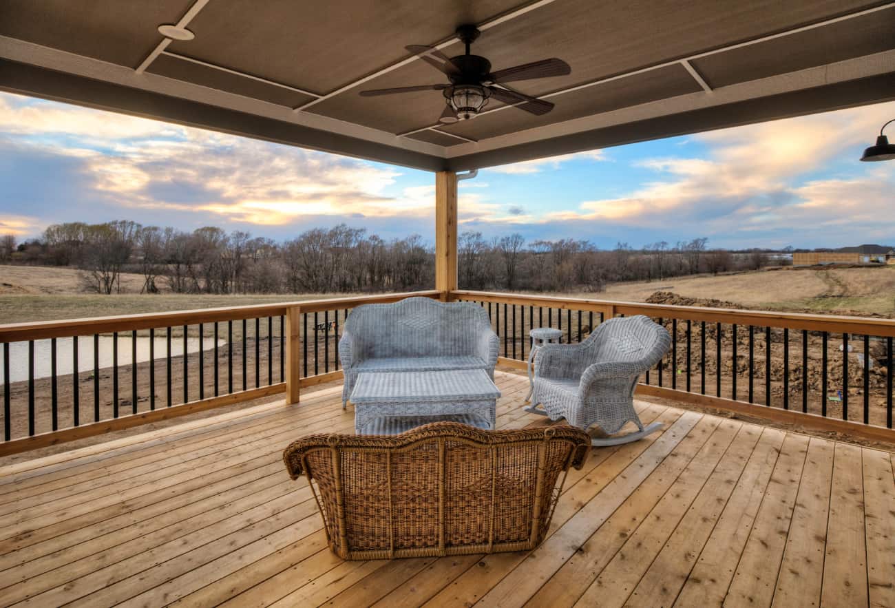 Deck of this 3-Bedroom,2005 Sq Ft Plan -101-1998