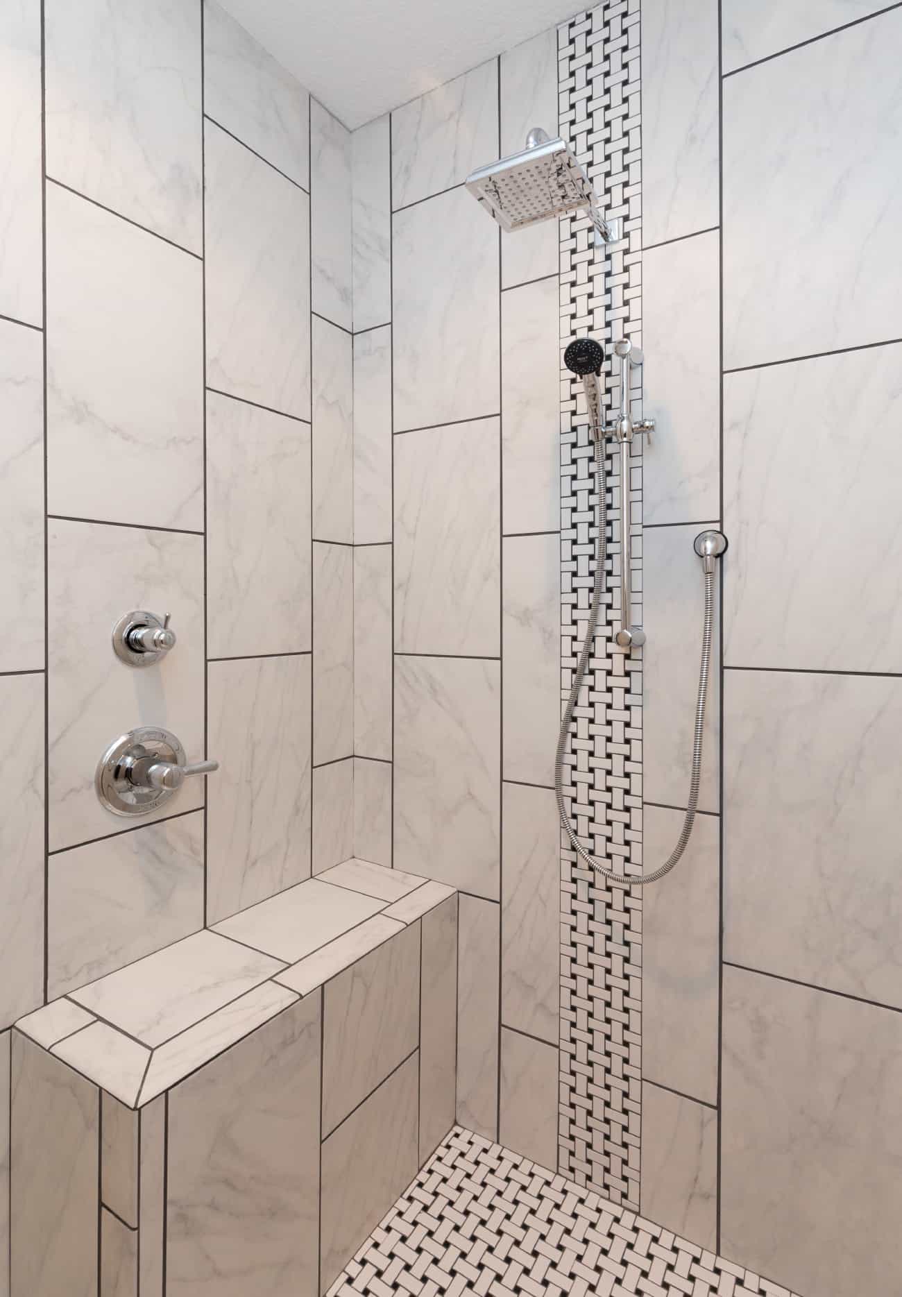 Master Bathroom: Shower of this 3-Bedroom,2005 Sq Ft Plan -101-1998