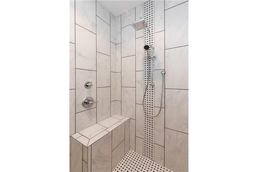 101-1998: Home Interior Photograph-Master Bathroom: Shower